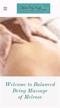 Mobile Screenshot of melrosemassage.com